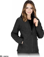 Kurtki i kamizelki sportowe damskie - R.E.I.S. ISLA-J - Pikowana kurtka ochronna ocieplana kaptur damska 2 kieszenie zamek błyskawiczny 100% poliester 83 g/m2 S - miniaturka - grafika 1