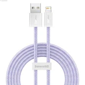 Kable USB - Baseus Kabel USB do Lightning Dynamic 2, 2.4A, 2m (fioletowy) - miniaturka - grafika 1