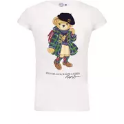 Koszulki męskie - POLO RALPH LAUREN T-shirt SSBEARCN-KNIT SHIRTS | Regular Fit - miniaturka - grafika 1