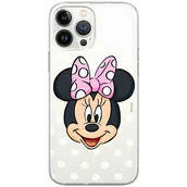Etui i futerały do telefonów - Etui Disney dedykowane do Iphone 12 PRO MAX, wzór: Minnie 057 Etui częściowo przeźroczyste, oryginalne i oficjalnie licencjonowane - miniaturka - grafika 1