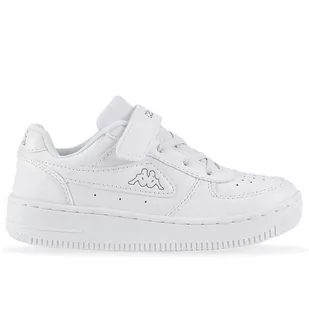 Kappa Buty Bash K 260852K-1010 - białe - Buty dla dziewczynek - miniaturka - grafika 1
