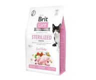 Sucha karma dla kotów - Brit Care Cat Grain Free Sterilized Sensitive 7 kg - miniaturka - grafika 1