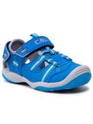 Buty dla dziewczynek - CMP Sandały Baby Naboo Hiking Sandal 30Q9552 Niebieski - miniaturka - grafika 1