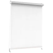 Rolety - Roleta zaciemniająca Silver Click 41 x 215 cm biała termoizolacyjna - miniaturka - grafika 1