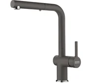 Baterie kuchenne - Franke Active Plus L Pull-Out Łupkowy szary Chrom - miniaturka - grafika 1