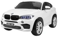 Pojazdy elektryczne dla dzieci - NoName Pojazd BMW X6M 2 os XXL Biały PA.JJ2168.BIA - miniaturka - grafika 1