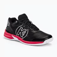 Buty sportowe męskie - Buty do piłki ręcznej męskie Kempa Attack Three 2.0 czarne/czerwone - miniaturka - grafika 1