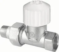 Zawory i kraniki - Valvex Zawór termostatyczny prosty VECTOR niklowany z ruchomą przysłoną FP15 typ ZT22 - miniaturka - grafika 1