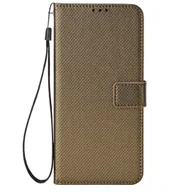 Etui i futerały do telefonów - Pokrowiec König Design kompatybilny z etui na telefon komórkowy Xiaomi Redmi 9 ze skóry syntetycznej - Brązowe etui na telefon komórkowy - miniaturka - grafika 1