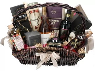 Kosz Delikatesowy Wybór Smakosza - Zestawy upominkowe - miniaturka - grafika 1