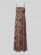 Sukienki - Długa sukienka ze zwierzęcym nadrukiem model ‘EASY JOY’ - miniaturka - grafika 1