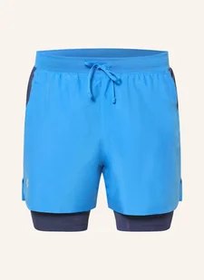 Under Armour Szorty Do Biegania 2 W 1 Ua Launch blau - UNDER ARMOUR - Spodenki męskie - miniaturka - grafika 1