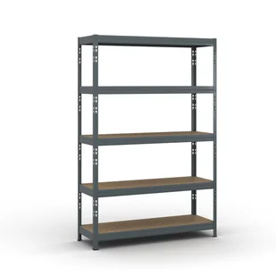 B2B Partner Regał półkowy 1786 x 1200 x 400 mm, nośność 280 kg 540016 - Szafy i regały magazynowe - miniaturka - grafika 1