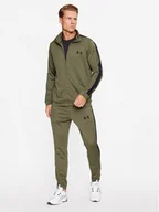 Dresy męskie - Under Armour Dres Ua Knit Track Suit 1357139 Khaki Fitted Fit - miniaturka - grafika 1