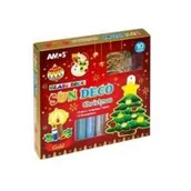 Farby i media malarskie - Fiorello Farby witrażowe 10 kolorów+ witraże christmas AMOS - miniaturka - grafika 1