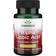 Witaminy i minerały - Swanson, Ala, Suplement diety z kwasem alfa liponowym 50 mg, 120 kaps. - miniaturka - grafika 1