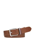 Paski - Tommy Hilfiger Pasek Męski Casual Seasonal 3.5 AM0AM12168 Brązowy - miniaturka - grafika 1