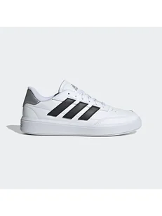 adidas Sneakersy "Courtblock" w kolorze biało-czarnym - Trampki męskie - miniaturka - grafika 1