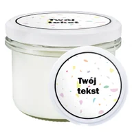 Świece - Naturalna personalizowana świeca sojowa w słoiku kwiatowo-owocowy zapach prezent upominek na Walentynki dla niej kobiety dziewczyny ukochanej żony - miniaturka - grafika 1