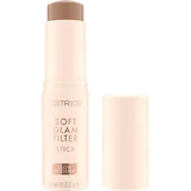Bronzery i konturowanie twarzy - Catrice Soft Glam Filter Stick, sztyft rozświetlający, 030 Medium, 9 g - miniaturka - grafika 1