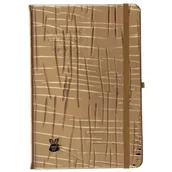 Kalendarze - Kalendarz pedagoga 2025/26 A5 tyg. Salsa złoty - miniaturka - grafika 1