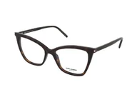 Okulary korekcyjne, oprawki, szkła - Dioptrie szkieł Saint Laurent SL 386 013 - miniaturka - grafika 1
