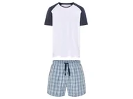 Piżamy męskie - LIVERGY® Piżama męska z bawełny organicznej - miniaturka - grafika 1