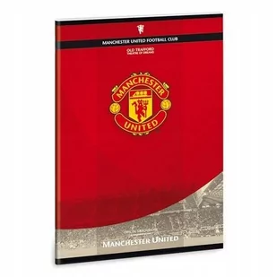 Manchester United zeszyt A4 gładki 40k 6695 - Zeszyty szkolne - miniaturka - grafika 1