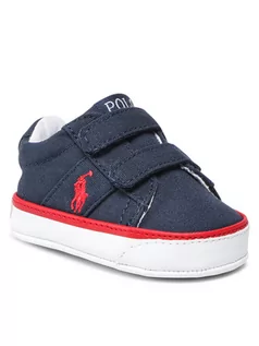 Buty dla chłopców - Ralph Lauren Polo Sneakersy Sayer Ez RL100636 Granatowy - grafika 1