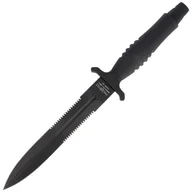Noże - Nóż FOX Veleno Black Aluminium, Black Top Shield N690Co (FX-596 AF) - miniaturka - grafika 1