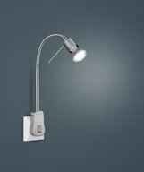 Lampy pozostałe - Trio Oświetlenie Leuchten Laon Lampa ścienna LED Nikiel matowy, 1-punktowy 899670107 - miniaturka - grafika 1