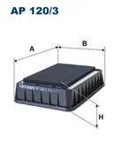 Filtry powietrza - Filtron AP 120/3 FILTR POWIETRZA - miniaturka - grafika 1