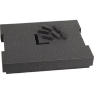 Skrzynki i torby narzędziowe - Bosch Wkładka z pianki pianka rastrowa 1600A001S0 Wymiary DxSxW) 405 x 315 x 50 mm - miniaturka - grafika 1