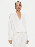 Koszule damskie - Imperial Koszula CJF4HDG Écru Relaxed Fit - miniaturka - grafika 1