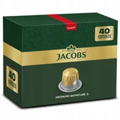 Kawa w kapsułkach i saszetkach - Kapsułki do Nespresso Jacobs Kronung Signature 40 szt. - miniaturka - grafika 1