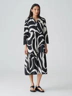 Sukienki - OPUS Sukienka w kolorze czarnym - miniaturka - grafika 1