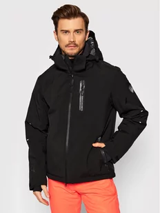 Emporio Armani EA7 Kurtka narciarska 8NPG20 PN45Z 1200 Czarny Regular Fit - Kurtki męskie - miniaturka - grafika 1
