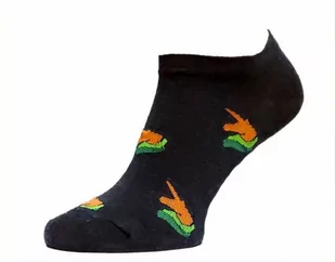 Comodo Skarpetki krótkie - ciemny szary jednorożce - Skarpetki jeździeckie - miniaturka - grafika 1