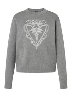 JOOP! Sweter 58 254KN58Karol 30048477 Szary Regular Fit - Swetry damskie - miniaturka - grafika 1