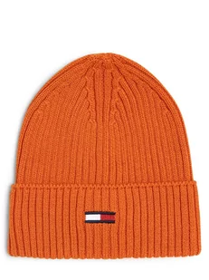 Tommy Jeans - Czapka męska, pomarańczowy - Czapki męskie - miniaturka - grafika 1