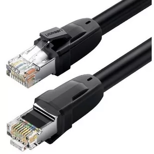 UGREEN Płaski kabel sieciowy Ethernet RJ45, Cat.8, S/FTP, 1m (czarny) - Kable USB - miniaturka - grafika 3