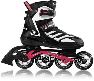  Blackwheels Pink Czarno-różowy r. 37 - Rolki - miniaturka - grafika 1