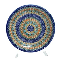 Dekoratorstwo - Ceramiczny talerz głęboki 22,5 cm Ceramika Bolesławiec - miniaturka - grafika 1