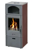 Piece wolnostojące - Plamen żeliwny piecyk na drewno z fajerką Laguna 11 kW - miniaturka - grafika 1
