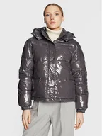 Kurtki damskie - Samsøe Samsøe Kurtka zimowa Pearl F22300023 Szary Relaxed Fit - miniaturka - grafika 1