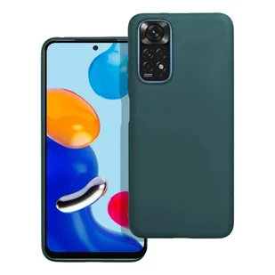 OEM Futerał matt do Xiaomi Redmi Note 11 / 11S ciemnozielony - Etui i futerały do telefonów - miniaturka - grafika 1