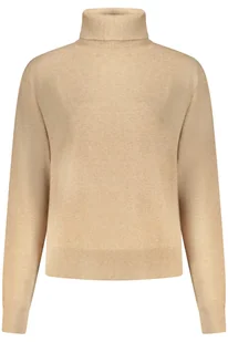 BEŻOWY SWETER DAMSKI PEPE JEANS - Swetry damskie - miniaturka - grafika 1