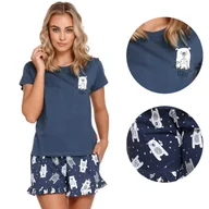 Piżamy damskie - Krótka PIŻAMA damska bawełniana PM.4219 Doctor Nap - miniaturka - grafika 1