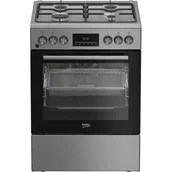 Kuchenki gazowo-elektryczne - Beko FBMA62330TXDSN - miniaturka - grafika 1