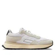 Sneakersy męskie - Sneakersy Boss Jonah Runn Knsd 50517404 Biały - miniaturka - grafika 1